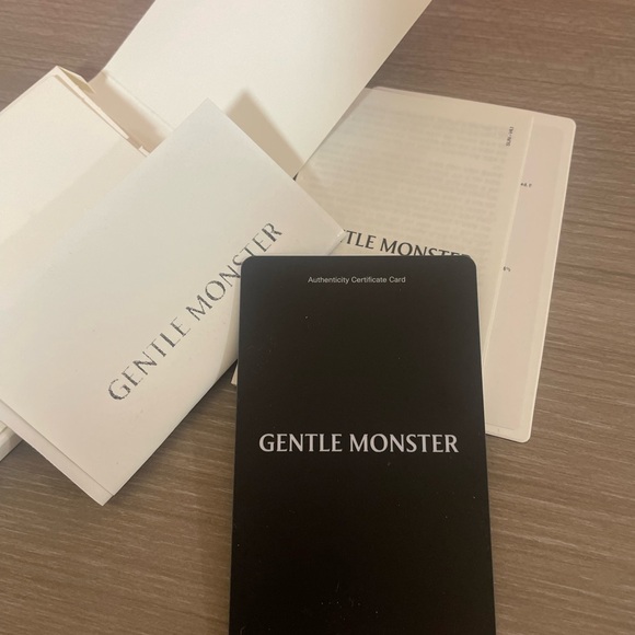 GENTLE MONSTER Silver Crystal Glasses - Picture 3 of 4